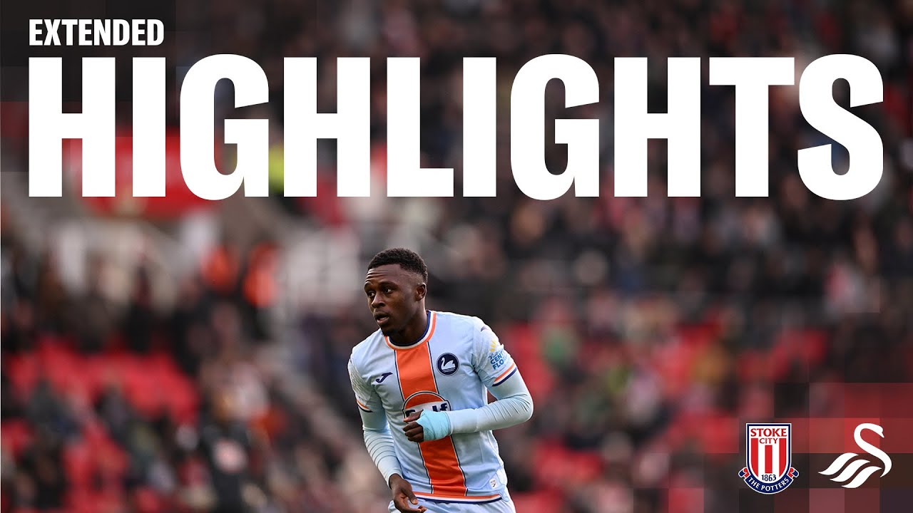 Stoke City v Swansea City | Extended Highlights