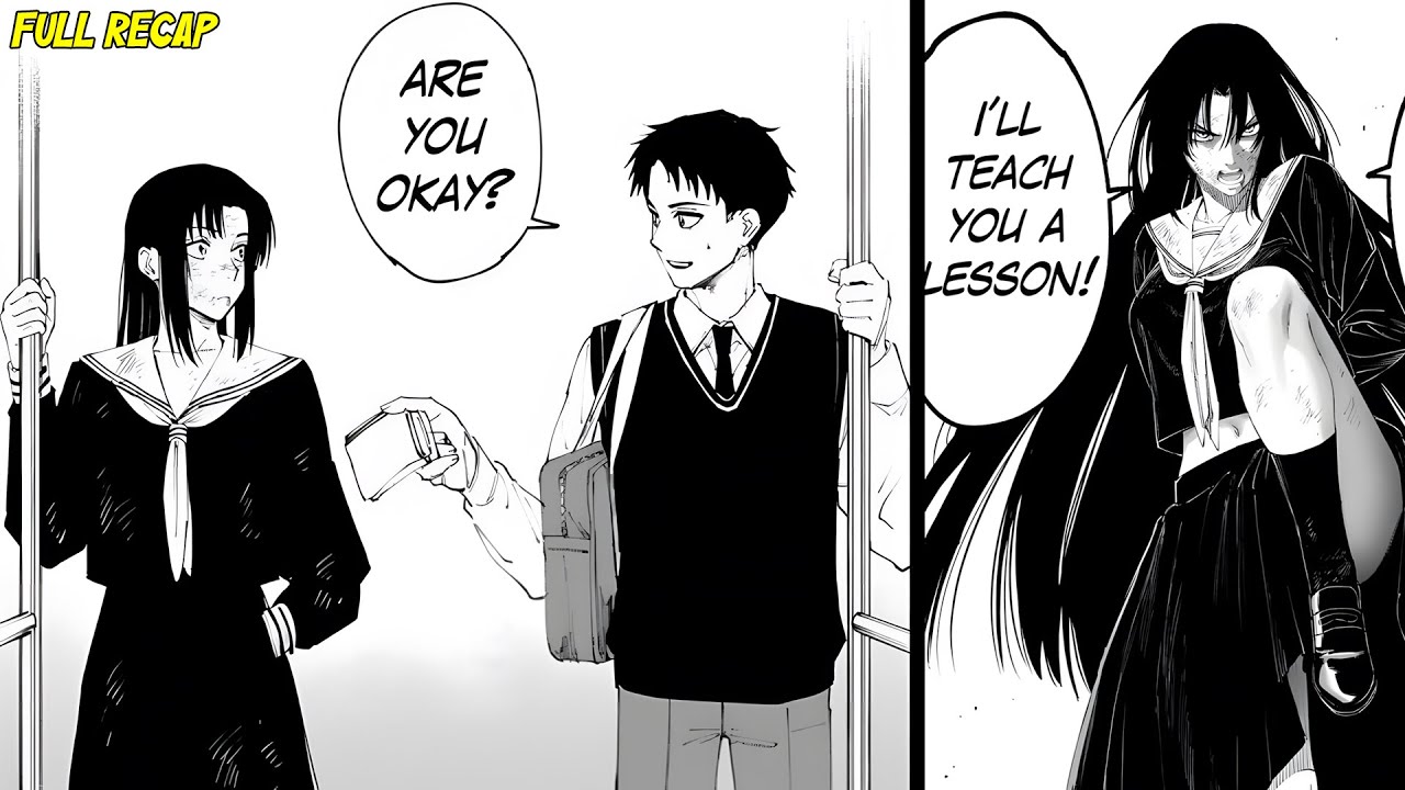 WEAK Nerd Falls in Love With School's Most DANGEROUS Girl | Manga Recap
