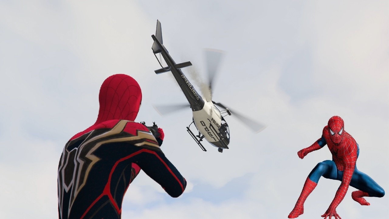 Spider-Man Extreme Ramp Stunts | GTA 5 Superhero Challenge