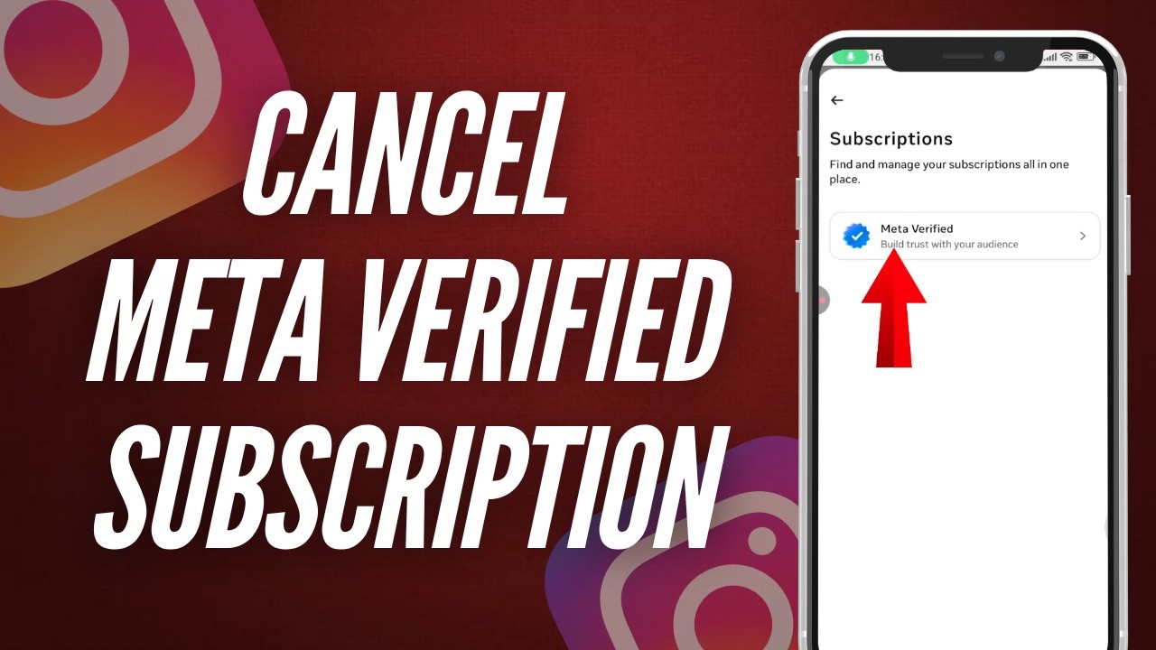 How To Cancel Instagram Meta Verified Subscription in SECONDS!