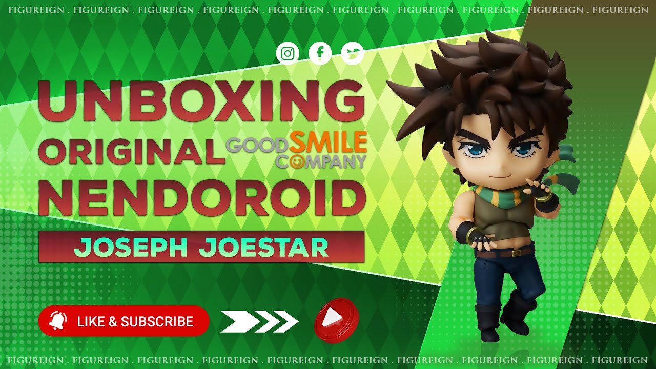 [EP 60] Unboxing ORIGINAL Nendoroid Joseph Joestar | Jojo's Bizarre Adventure Battle Tendency