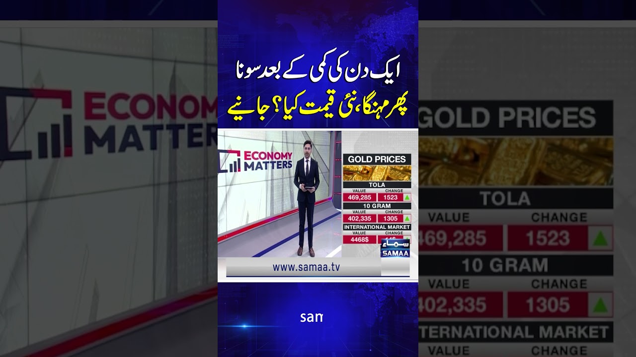 Gold Prices Rise Again After One-Day Dip &mdash; Find Out the Latest Rate | Economy Matters