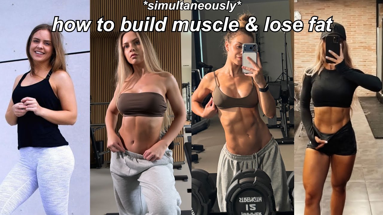 HOW I burn fat AND build muscle *at the same time* (body recomp)
