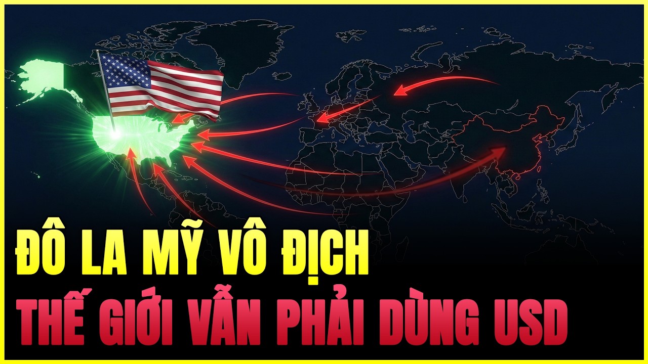 Đô La Mỹ Vô Địch: Tại Sao Cả Thế Giới Vẫn Phải Dùng USD?