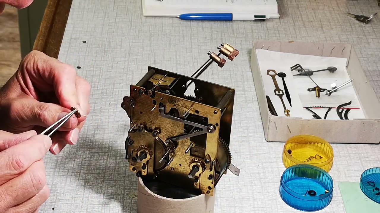 Démontage d'une Pendule