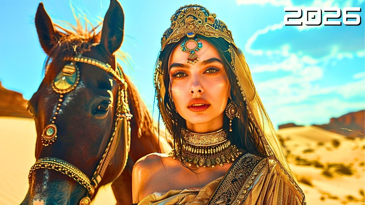 Arabic Music Instrumental - Echoes of the Desert Moon | Instrumental Music 2026