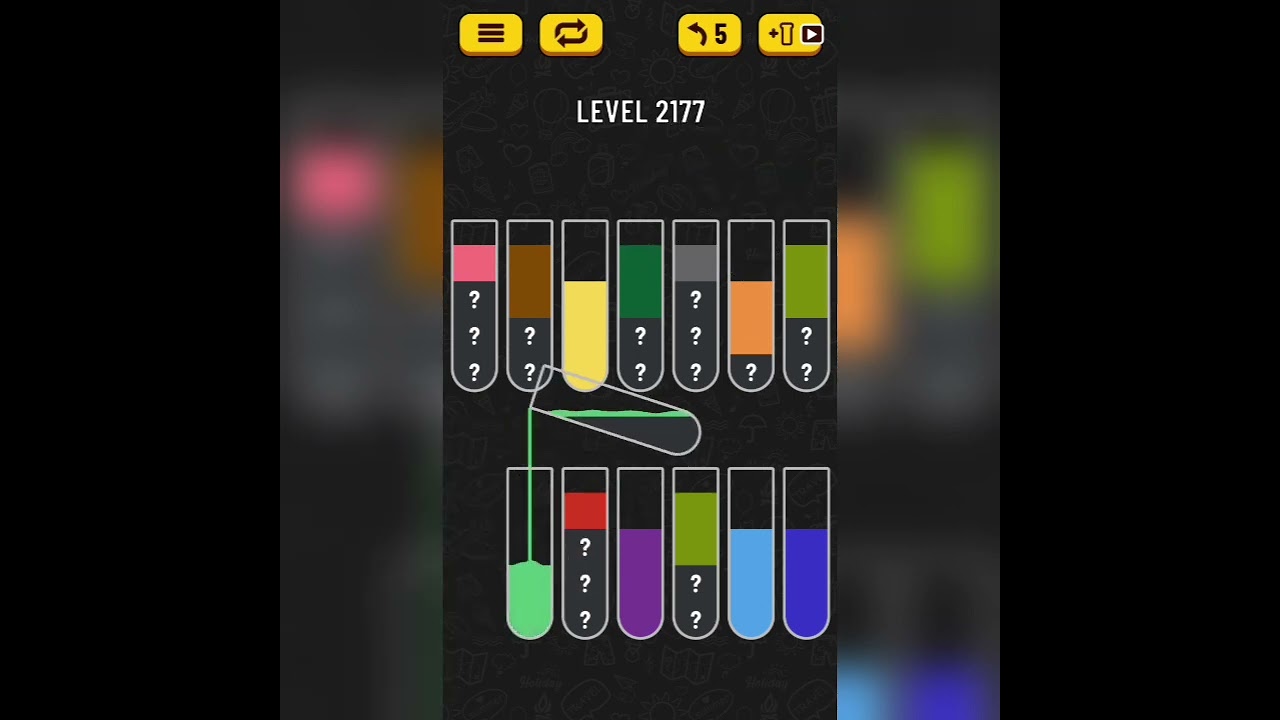 Water Sort Puzzle - Level 2177