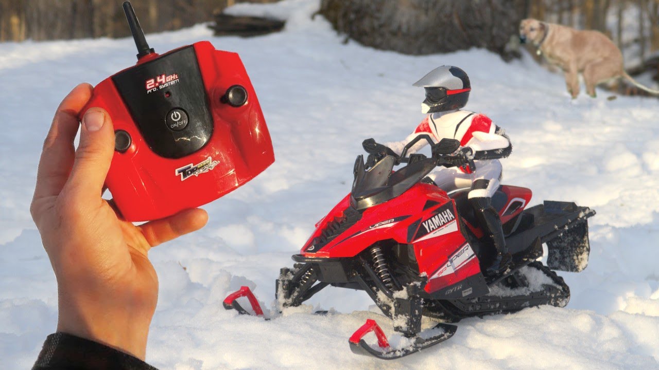 The COOLEST RC Snowmobile!! Yamaha SR Viper (UNBOXING + REVIEW)