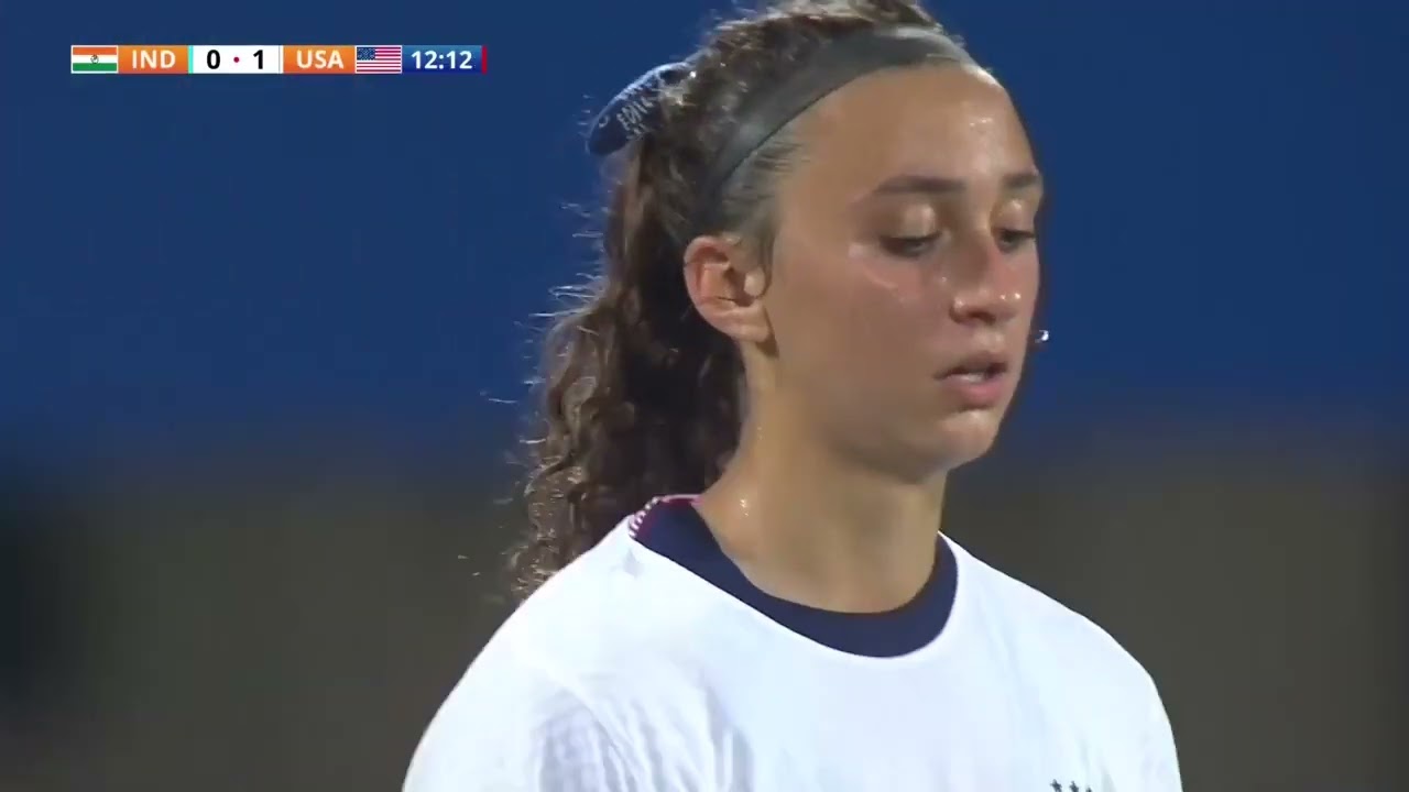 USA 8:0 INDIA - Full game U17 WC - 11/10/2022 - USWNT