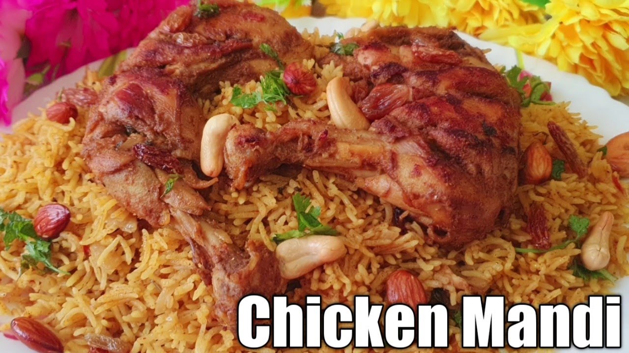 Arabian chicken mandi recipe in Indian style by Alisha's cooking world...