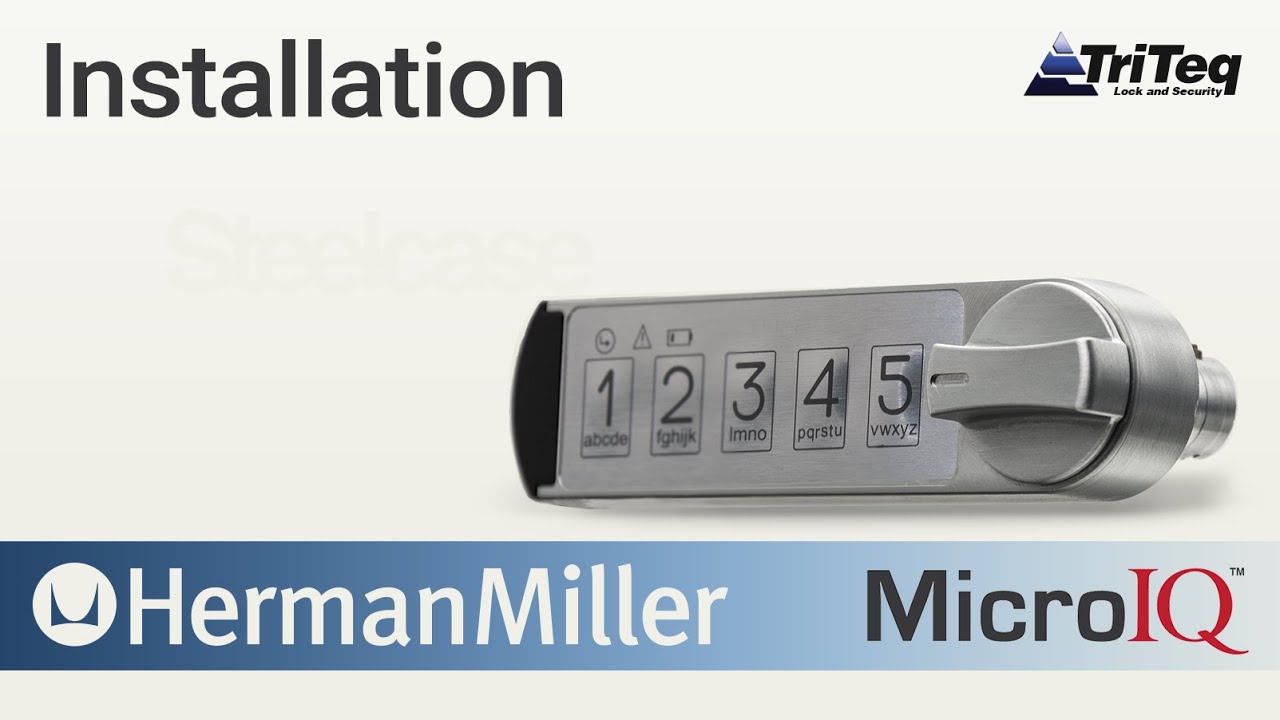 MicroIQ Install Herman Miller