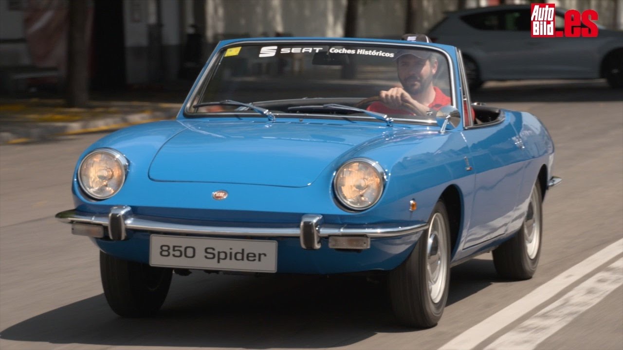 Conducimos el Seat 850 Spider, un descapotable único