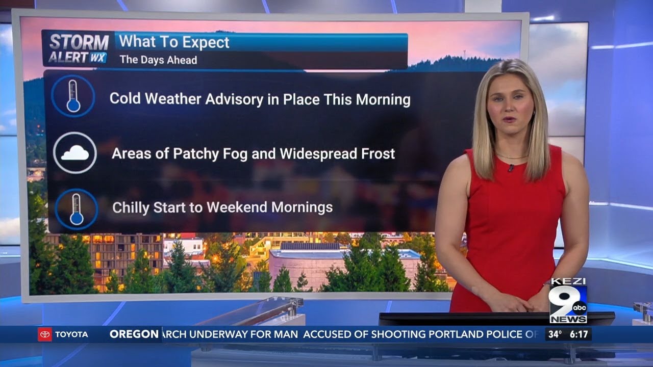 Cold weather continues into the weekend in the Willamette Valley