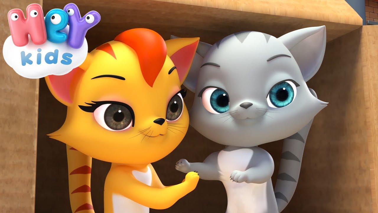 Cicá dal 🐈 HeyKids -  Gyerekdalok magyarul