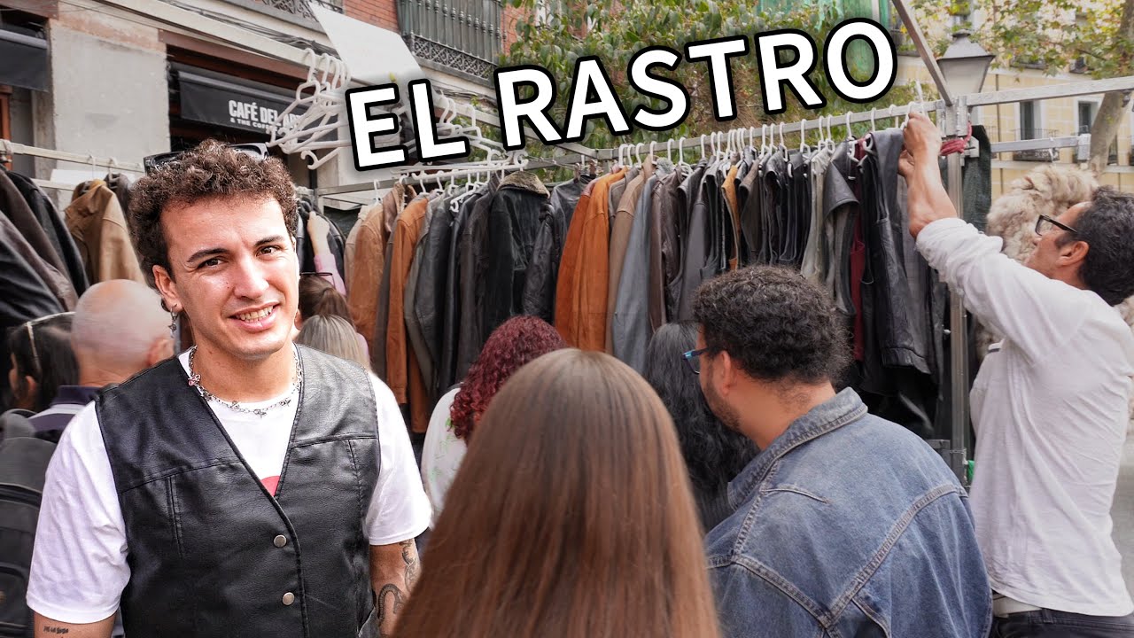 De COMPRAS en el MERCADILLO m&aacute;s ANTIGUO de MADRID
