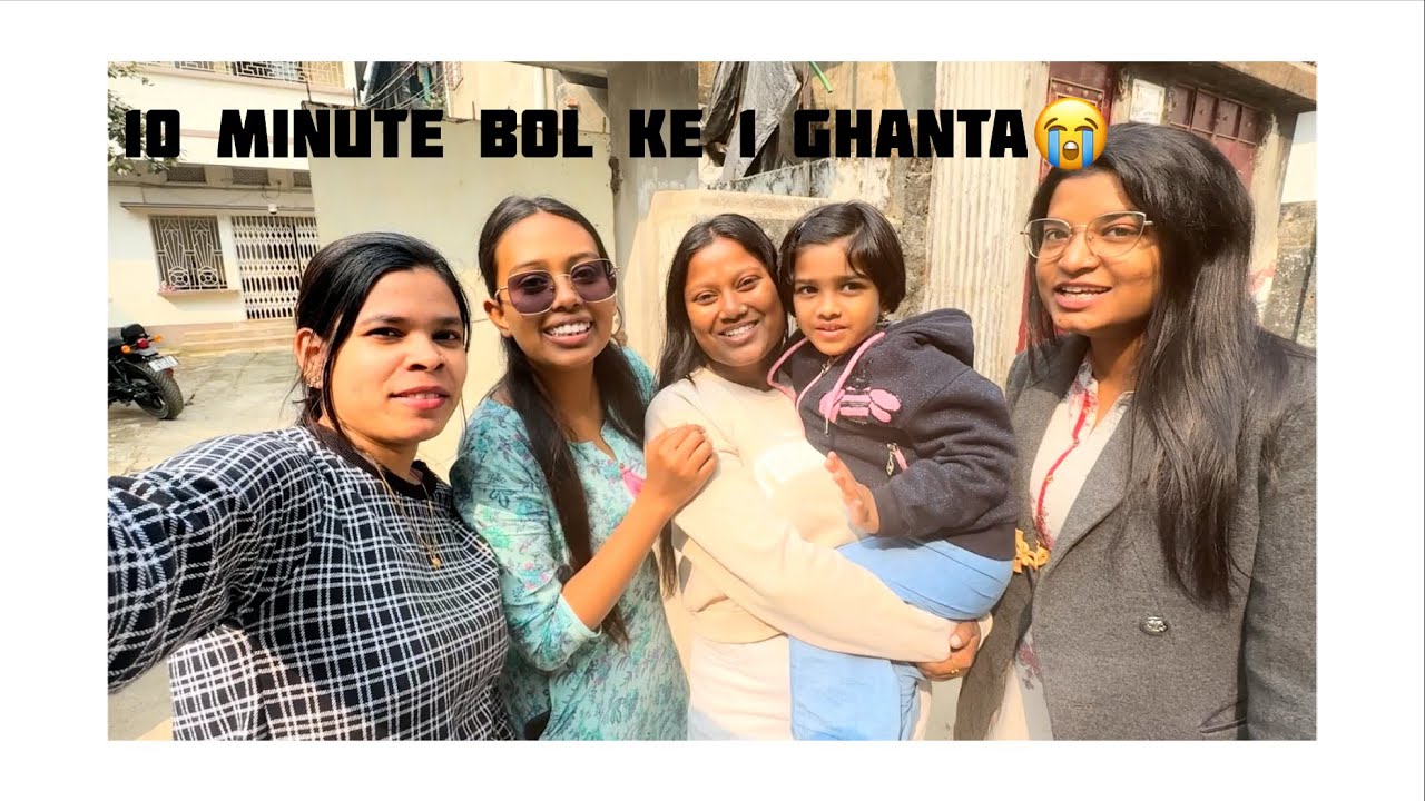 Sab ready ho gye..Par Koi Ready Nhi Tha 😂. |. Food + Mandir Vlog