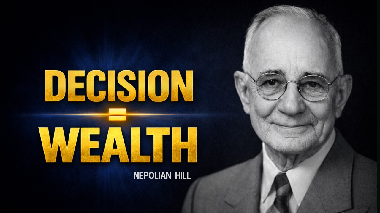 Why Napoleon Hill Said: “The Rich Don’t Think… They Decide.