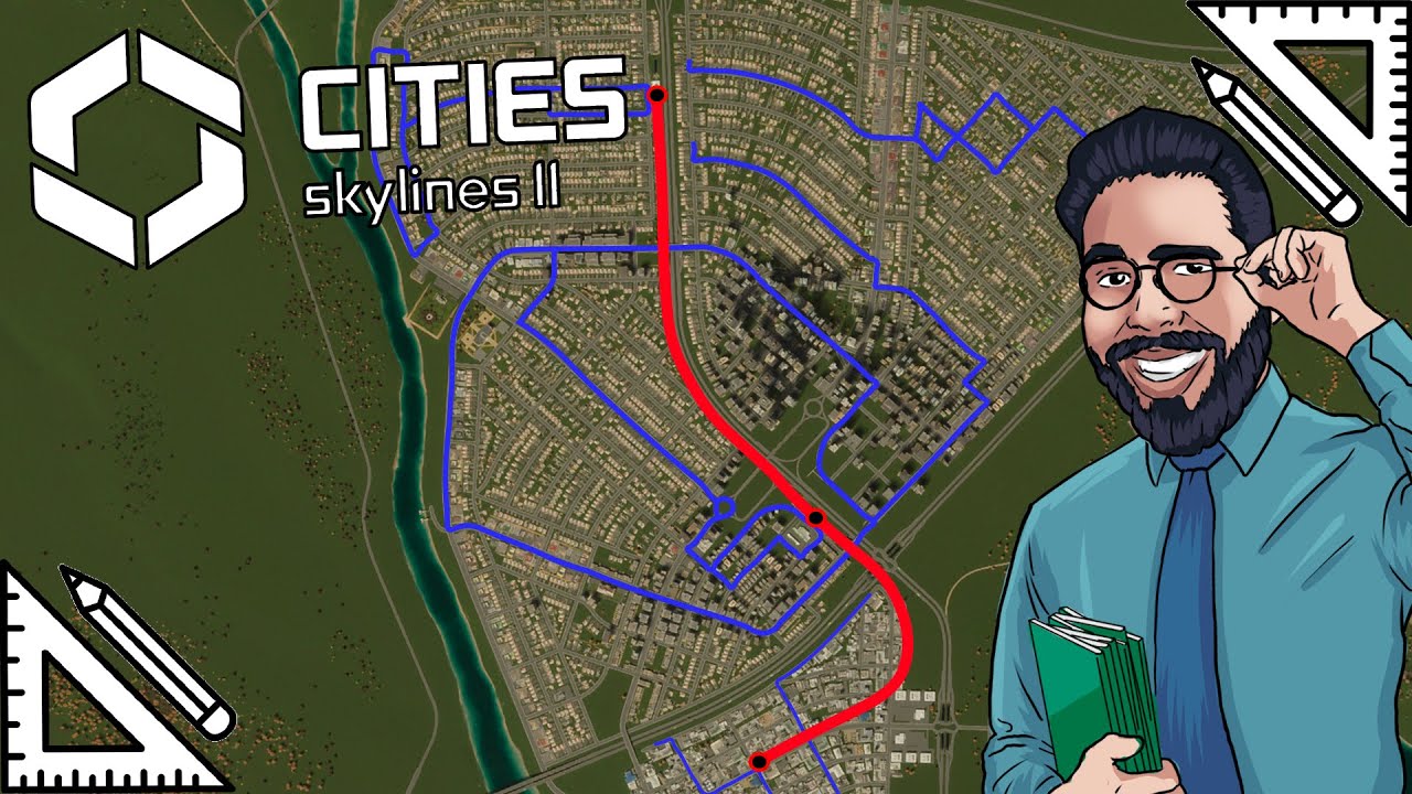 Transporte Público - Guia de planejamento - Cities Skylines 2