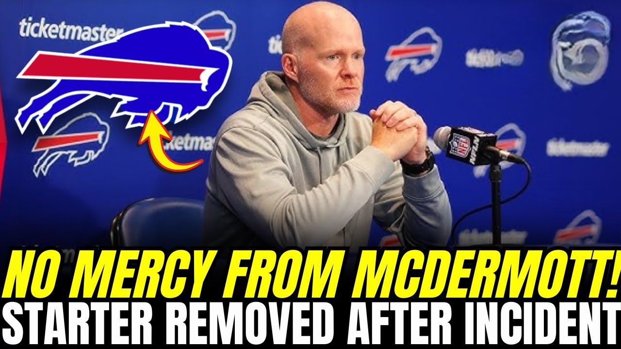 MCDERMOTT HAS NO MERCY! Coach Demands STARTER OUT For INDISCIPLINE! | Buffalo Bills News Today