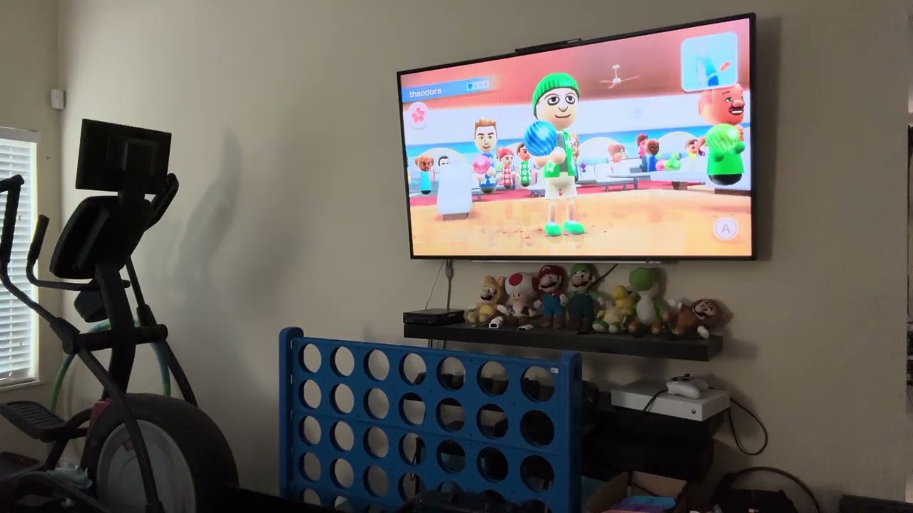 Wii bowling
