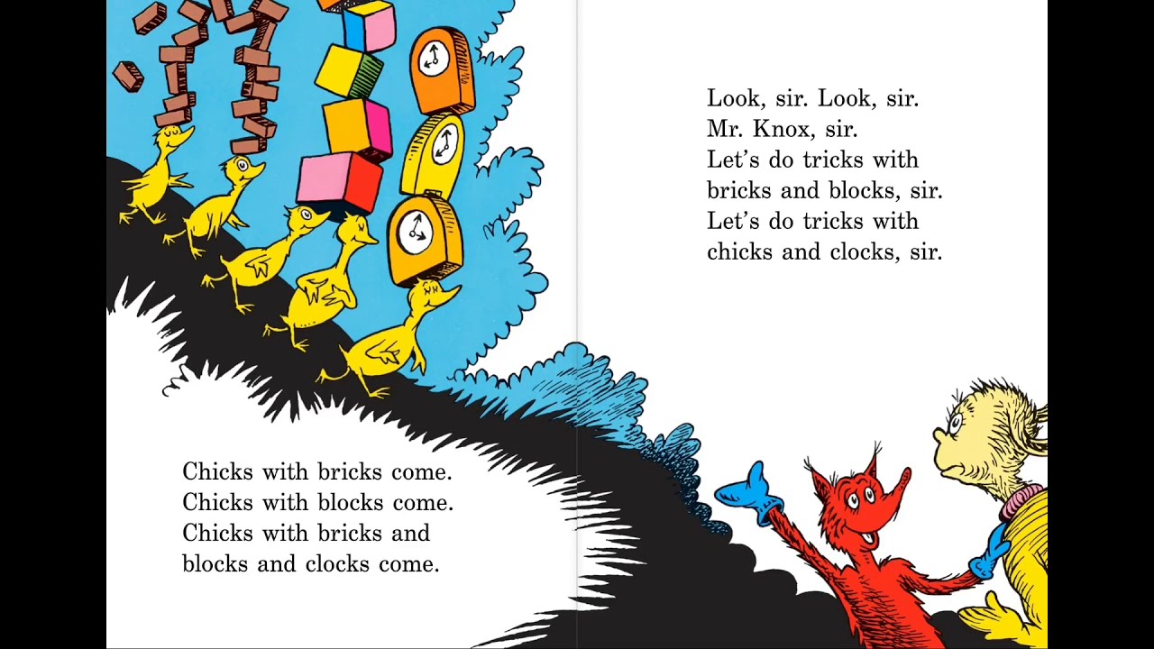 Dr. Seuss Presents Fox in Socks (Fast Version)