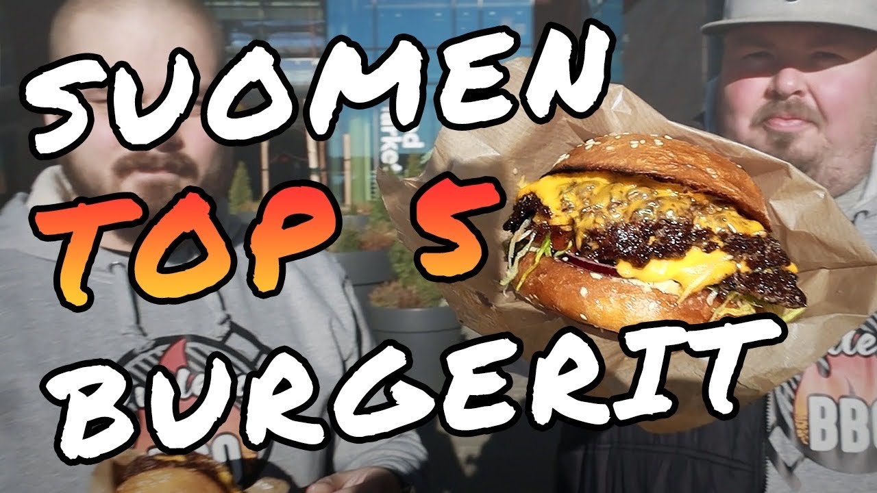 SUOMEN TOP 5 BURGERIT | PULLERO BBQ
