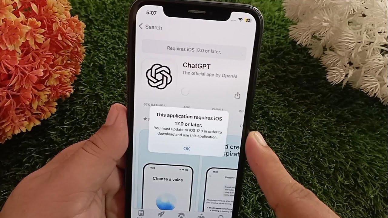 Как исправить это приложение Требуется iOS 17 или более поздняя версия