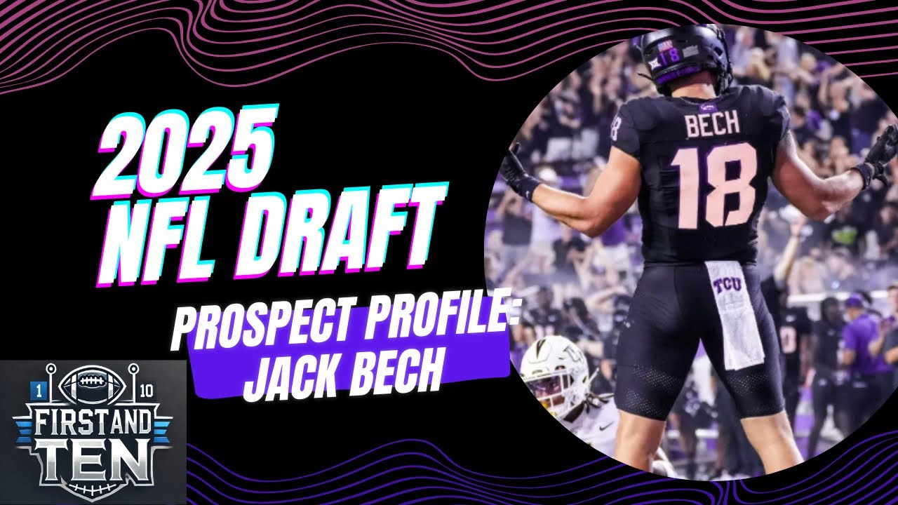 The Most UNDERRATED WR in the 2025 NFLDraft | Prospect Profile: Jack Bech
