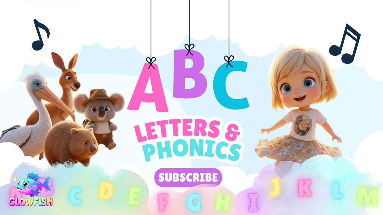 ABC Phonics with Mahlee 🦘Learn Animals A to Zed