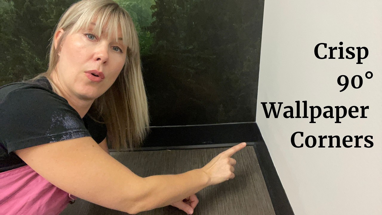 How to Cut Wallpaper Into Corners (For Feature Walls)