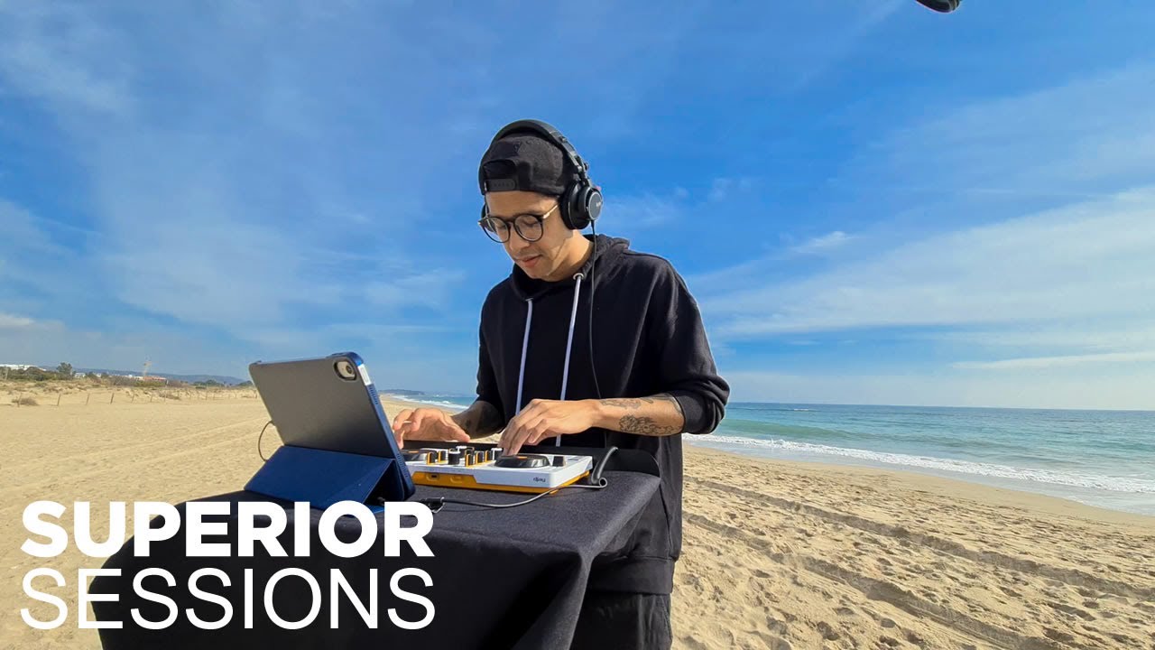 Jetber - DJSet (DISCO GROOVY & HOUSE) On Barcelona Beach.