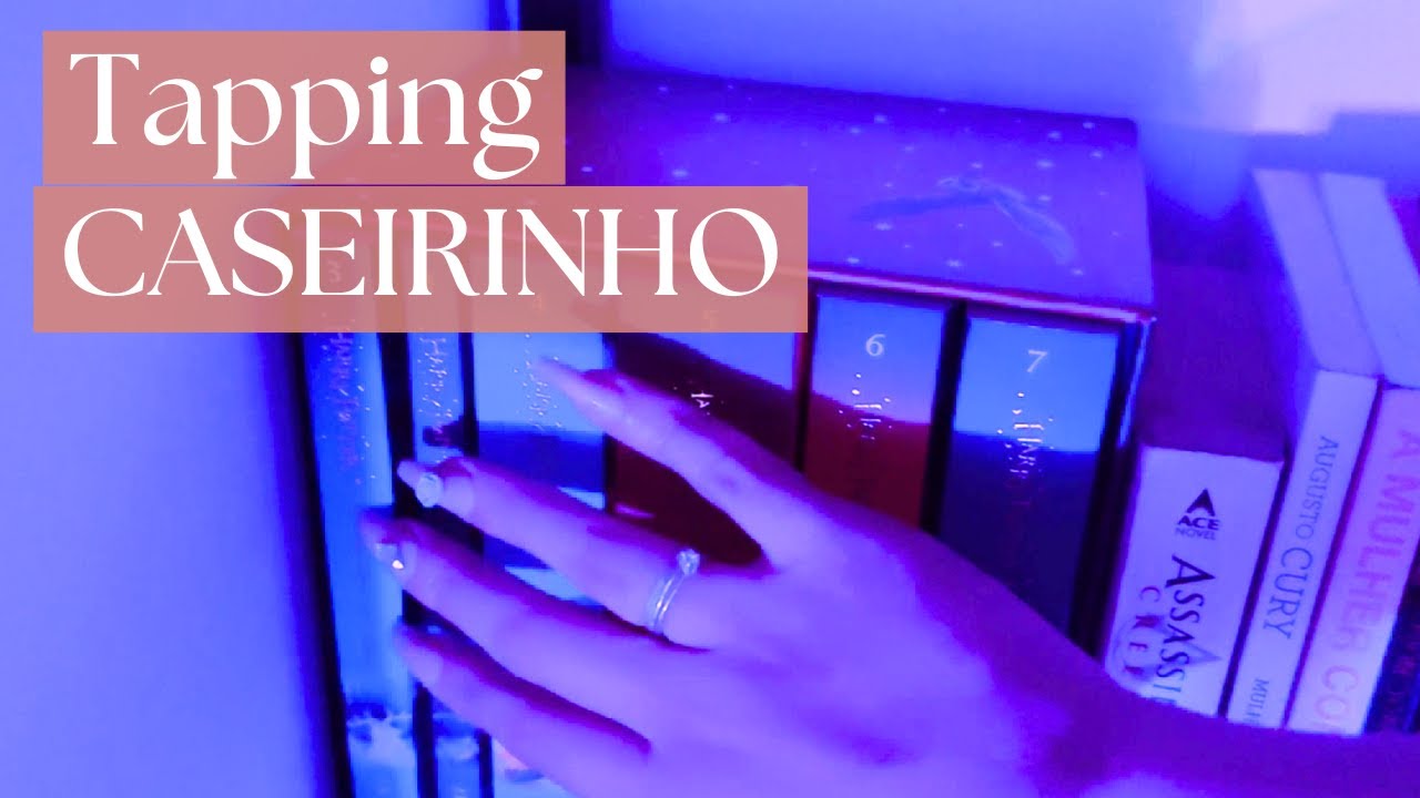 ASMR na Prateleira: Sons de Papel e Tapping para Relaxar