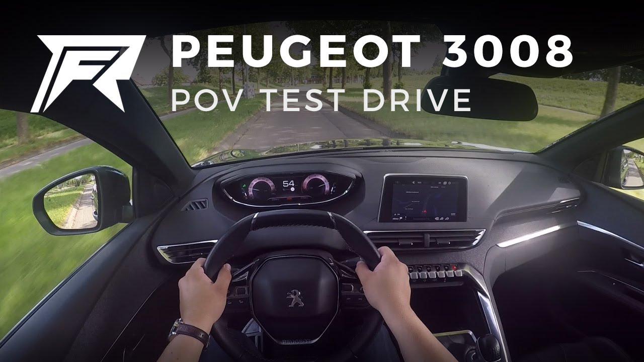 2017 Peugeot 3008 1.2 PureTech 130 - POV Test Drive (no talking, pure driving)