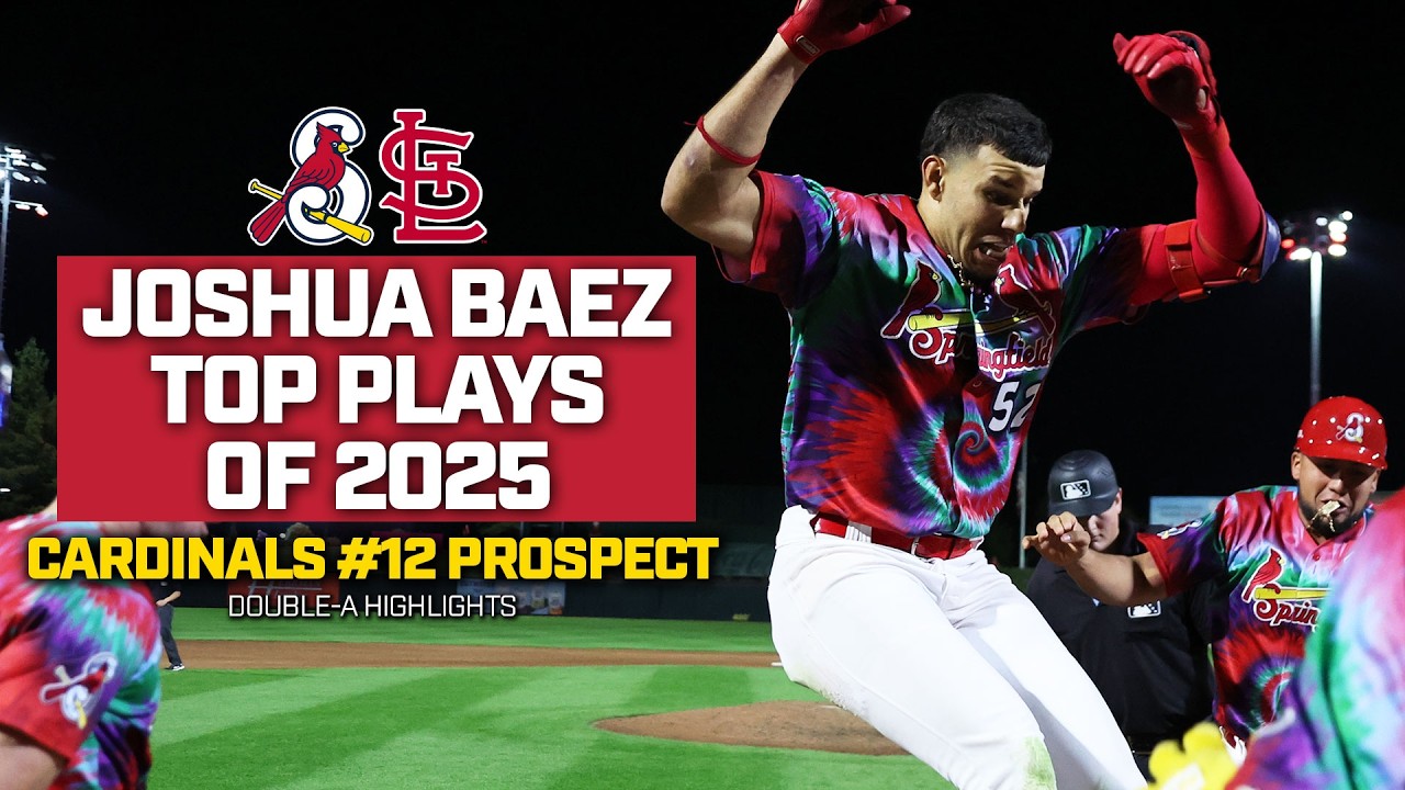 Joshua Baez 2025 Highlights!  Dramatic walk off, home run robbery | Double-A