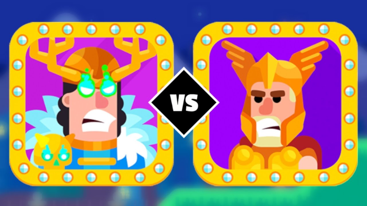 Bowmasters Ice King VS Thor The Thundergod