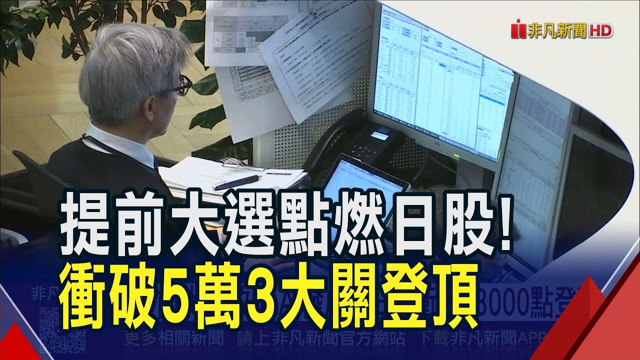 提前大選效應.AI發威 日股衝破53000點創新高！AI加劇缺貨潮 記憶體暴漲接棒下一位？｜非凡財經新聞｜20260113