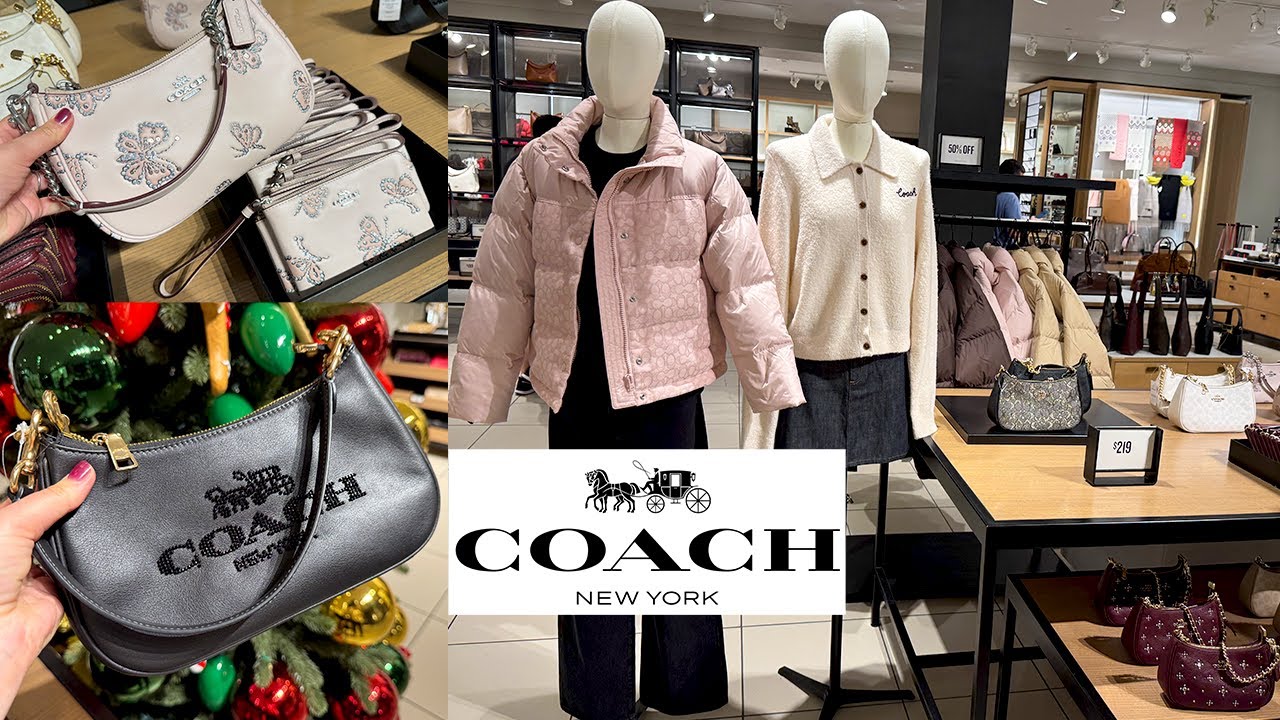 💖 COACH NEW OUTLET WINTER 2025-2026 ARRIVALS 🦋 STUNNING HOLIDAY BAGS, WALLETS & SHOES ✨ GIFT IDEAS