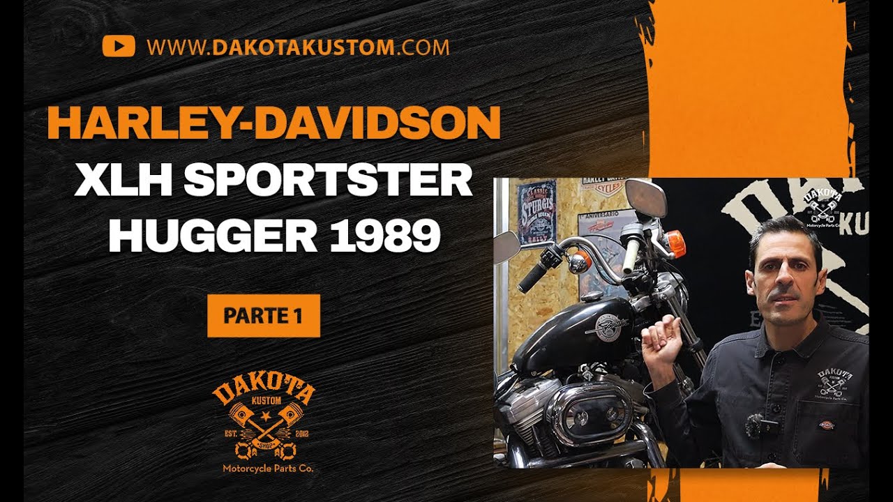 Harley-Davidson XLH Sportster Hugger 1989 #1 - Dakota Kustom