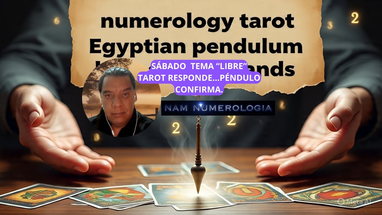 HAZ TU PREGUNTA EN SECRETO (no la escribas...) el Tarot RESPONDE y el Péndulo CONFIRMA - NAM
