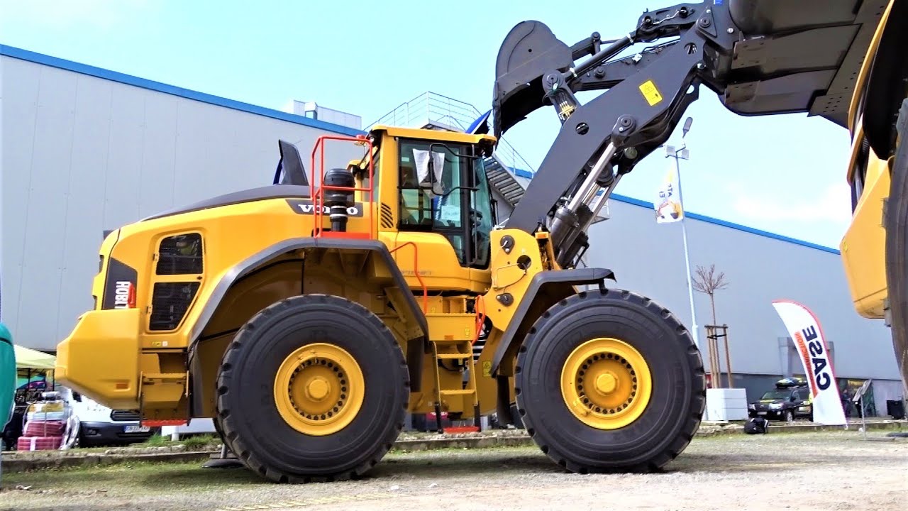 2023 Volvo L180H Wheel Loader - Engine Sound, Interior, Exterior - Construction Machinery Trade Fair