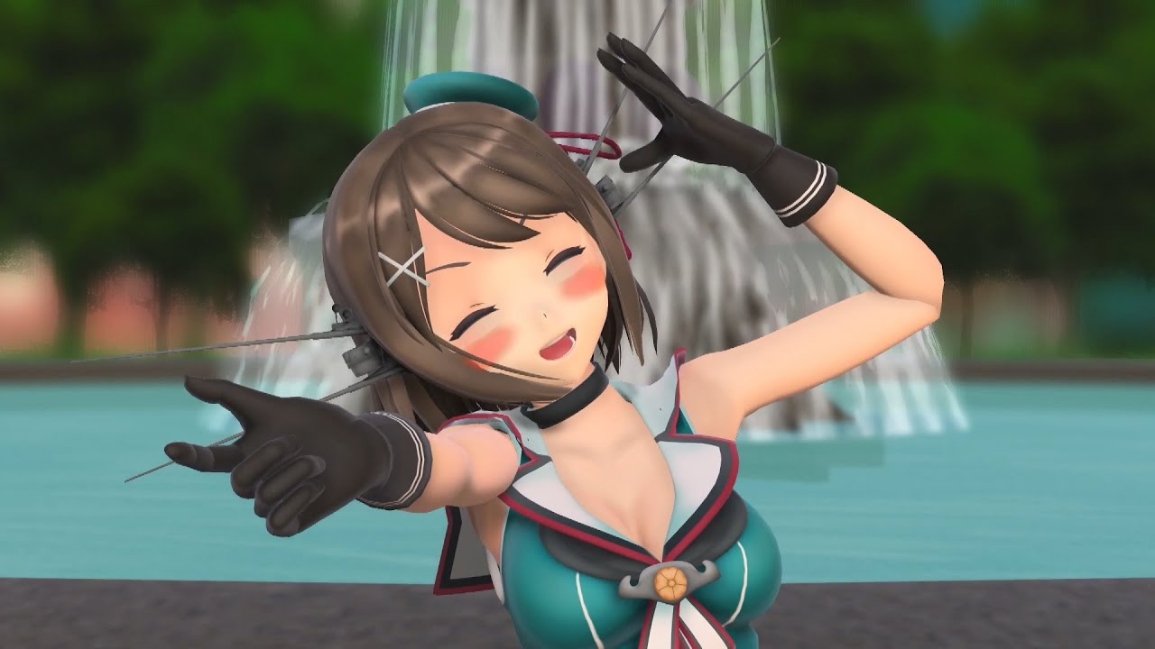 [MMD]　摩耶様今日はご機嫌が良いみたいです。　[有頂天ビバーチェ]