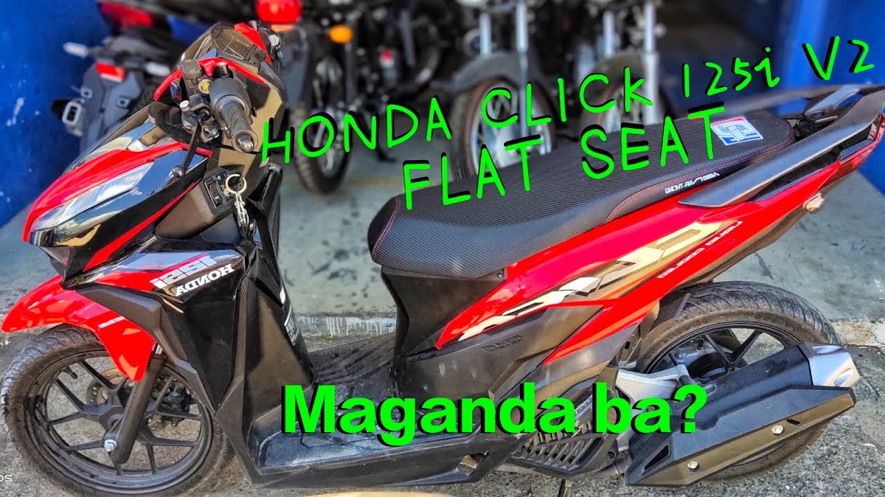 HONDA CLICK 125 flat Seat Installation