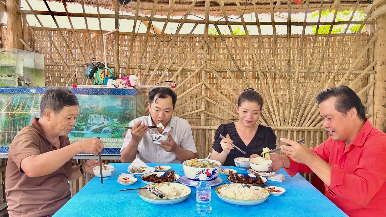 Canh Chua Cá Út-Cá Phèn Chiên Sả Ớt-Cảm Ơn Chị Mandy-Gia Đình Lại Có Bữa Cơm Ngon/KPV