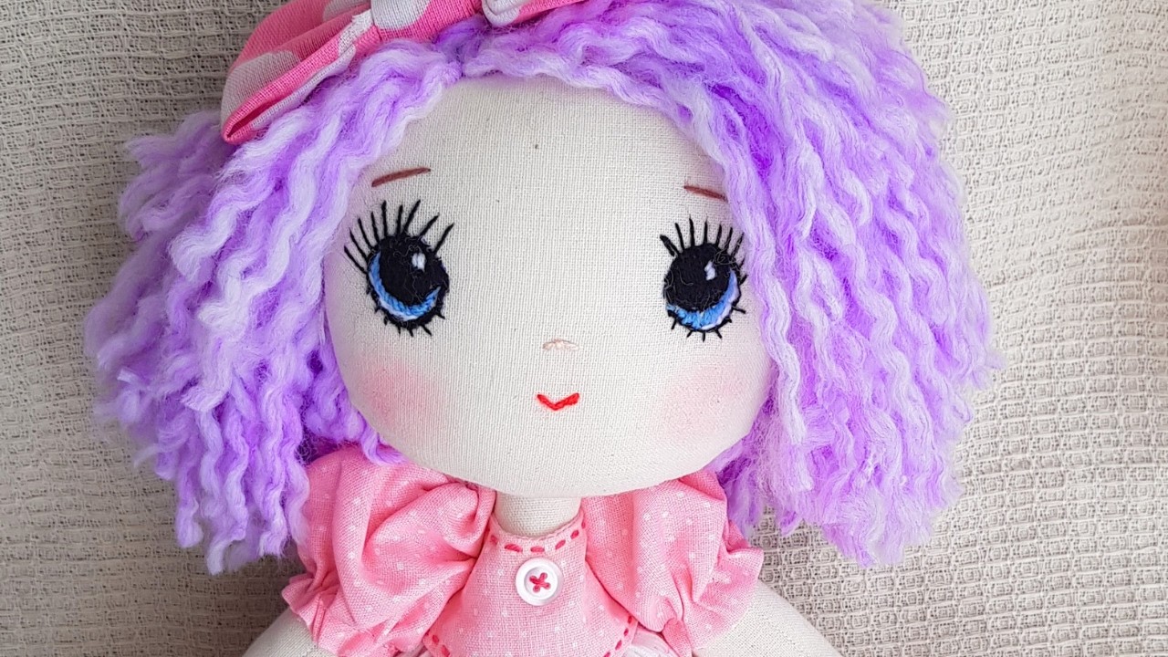 🥰¡TE ENCANTARA! 🥰Muñeca de Trapo Fácil de Hacer Y MUY BONITA 👧🧵