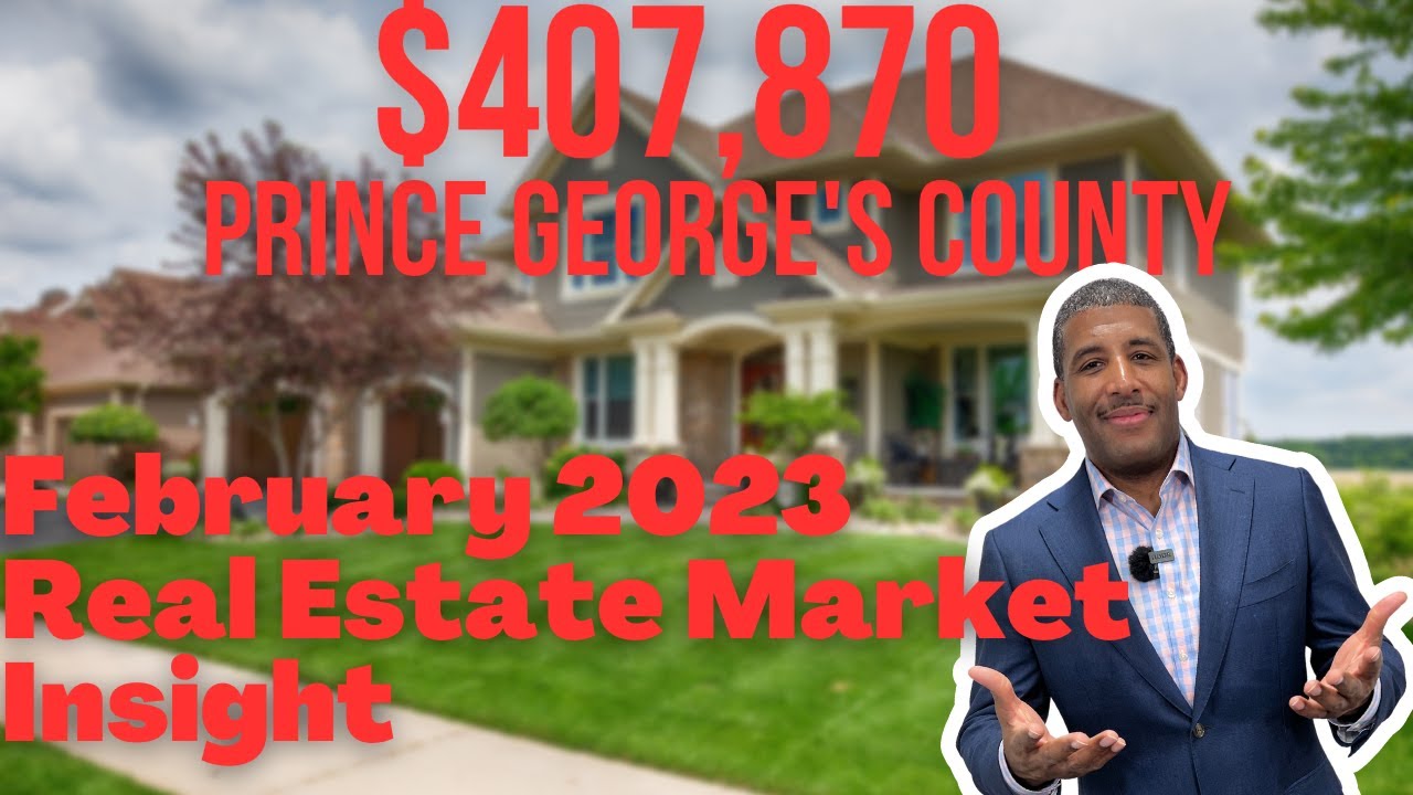 How is the Real Estate Market Looking Today in Prince Georges County ?