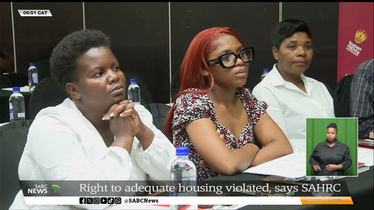 Right to adequate housing violated says SAHRC