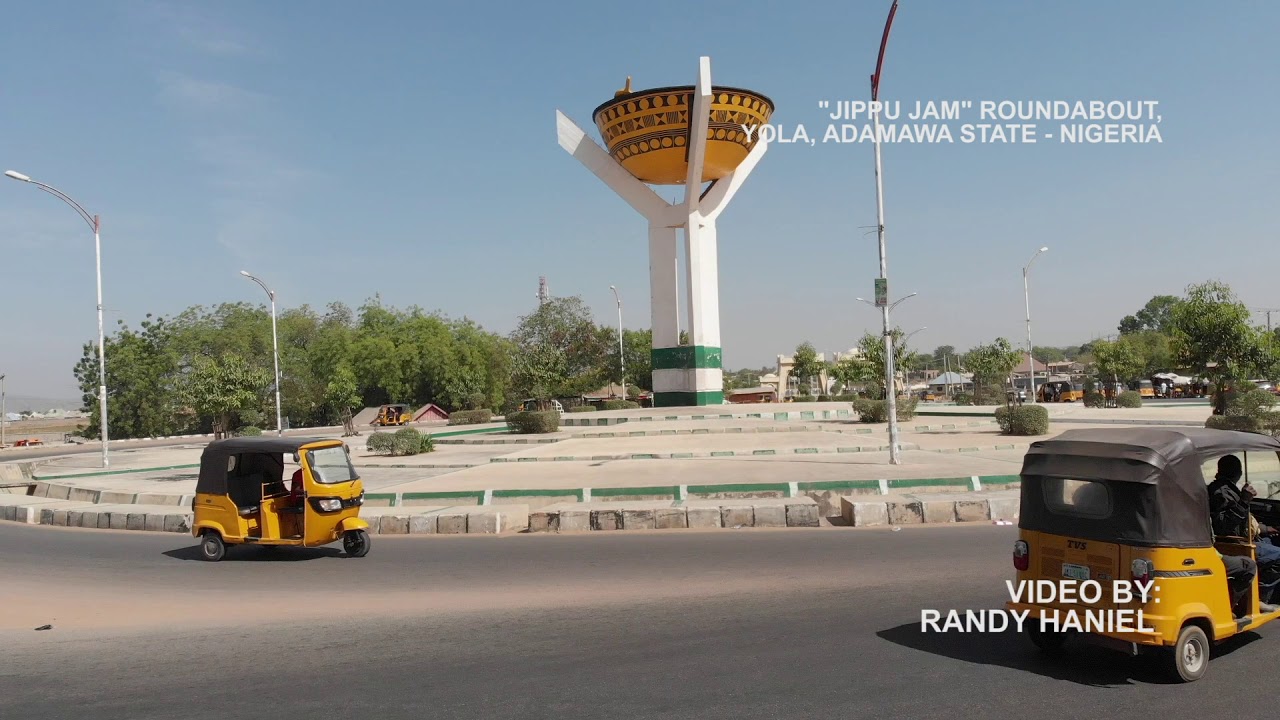 Drone shot of Jippu Jam Round about Yola, Adamawa State - Shot by Randy Haniel