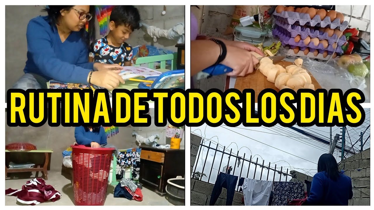 Rutinas de mamás 💕y amas de casa 🏠