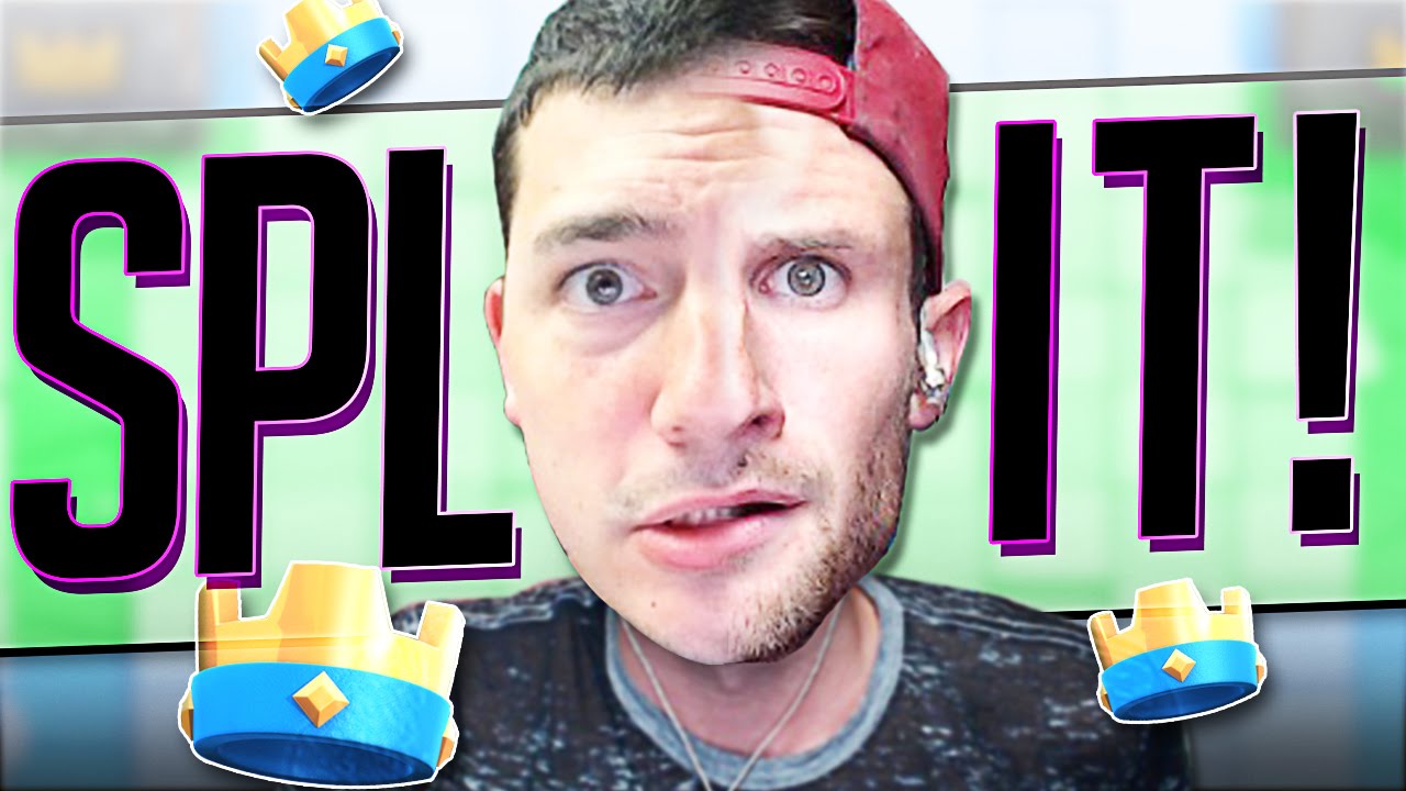 IT'S TOO HARD :: Clash Royale :: SPLIT CHALLENGE!