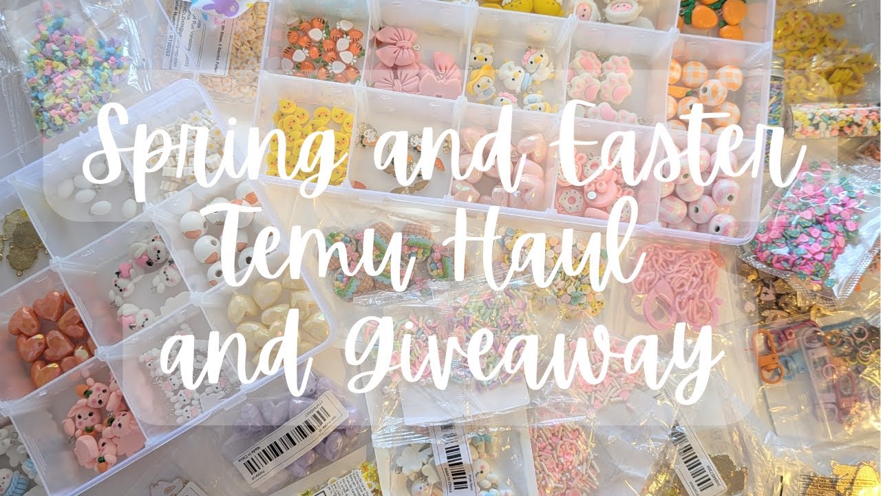 ОГРОМНЫЙ весенний/пасхальный набор поделок «Тему» [РОЗЫГРЫШ]